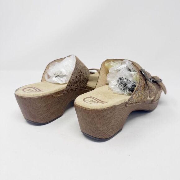 DANSKO | Sophie Sandals with Sparkly Speckles & Buckle Detail Women’s Size 41 - Picture 8 of 13